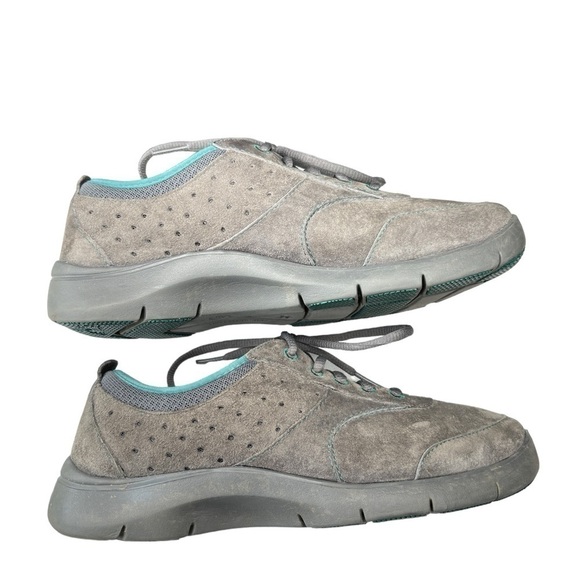 Dansko Elaine Womens 37 US 7 Suede Leather Slip Resistant Sneakers Walking Shoe - Picture 4 of 12